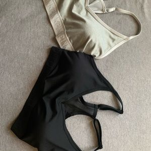 2 PINK Victoria’s Secret sports bras